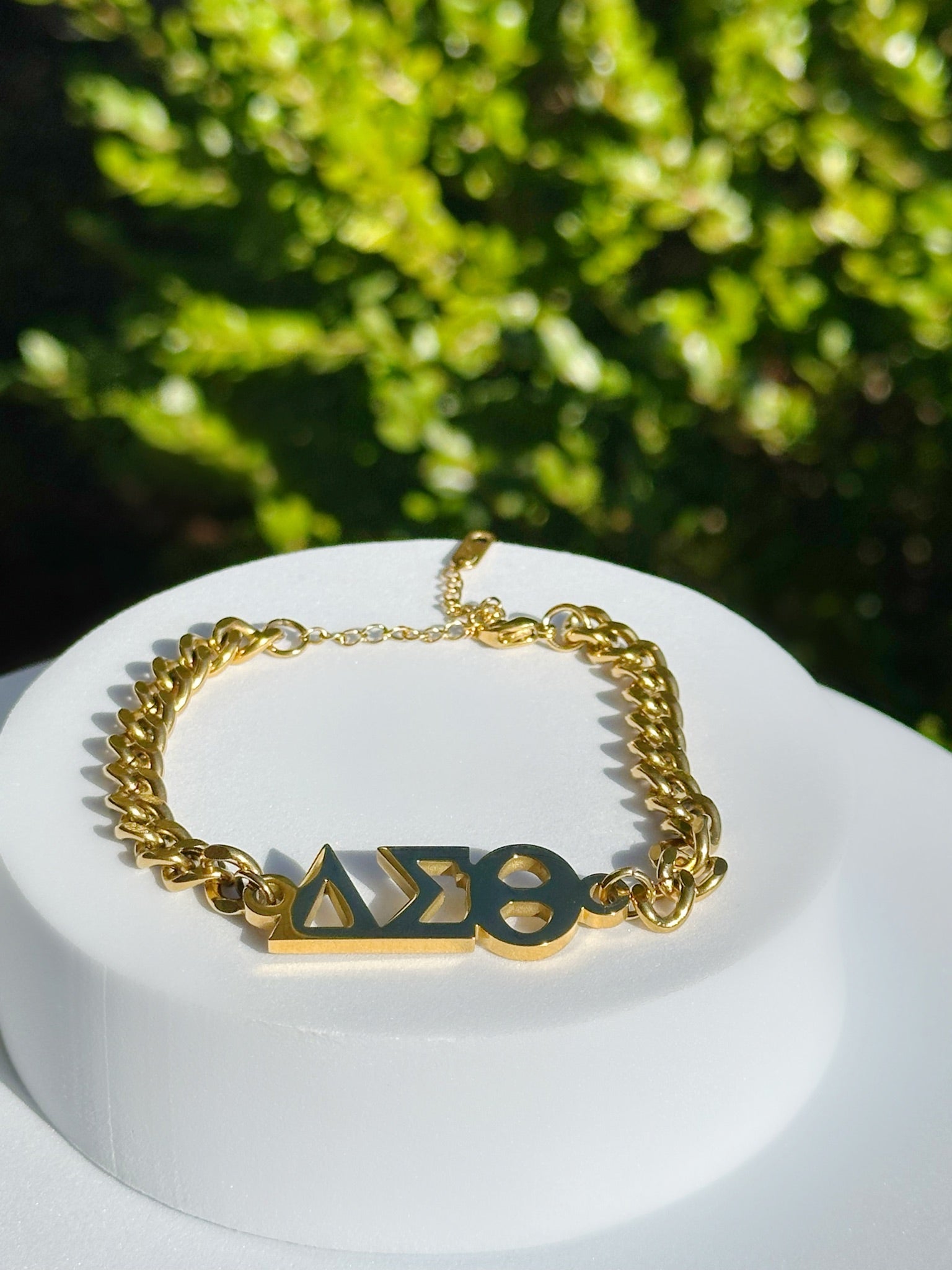 DST Gold Chain Bracelet