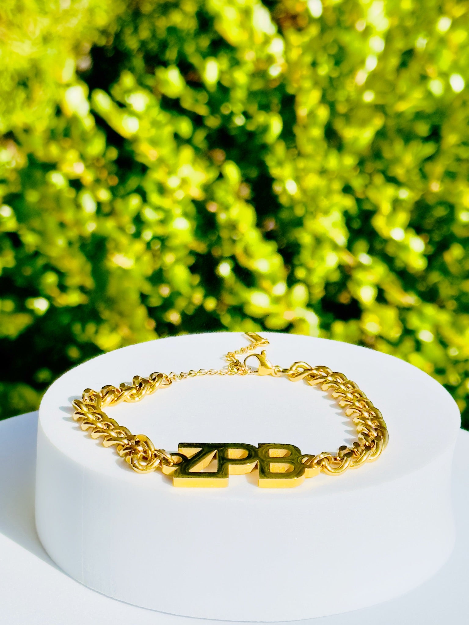 ZPB Gold Chain Bracelet