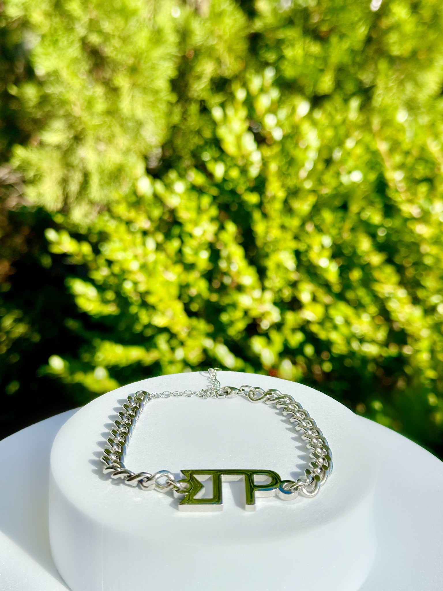 SGRHO Silver Chain Bracelet