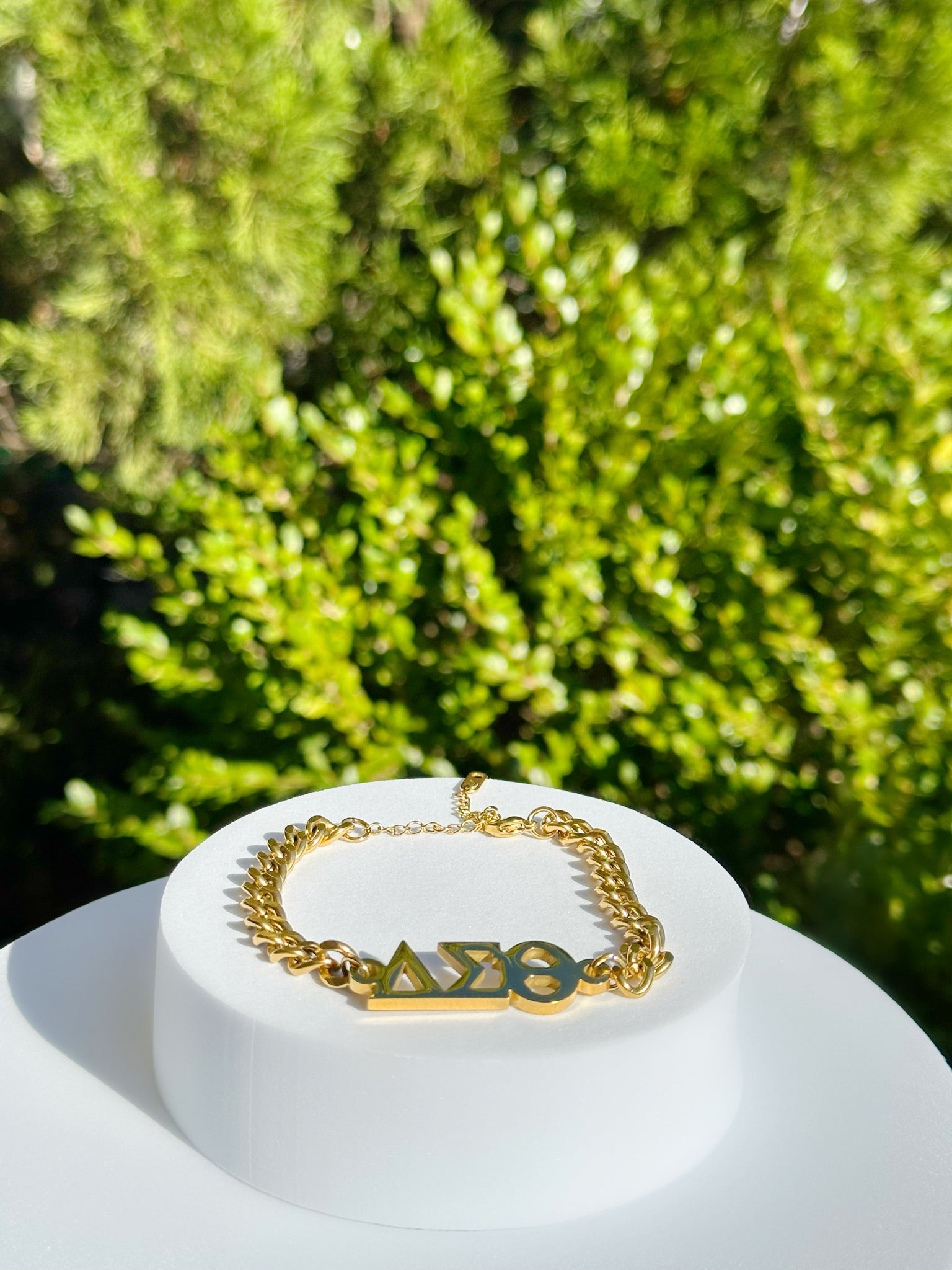 DST Gold Chain Bracelet