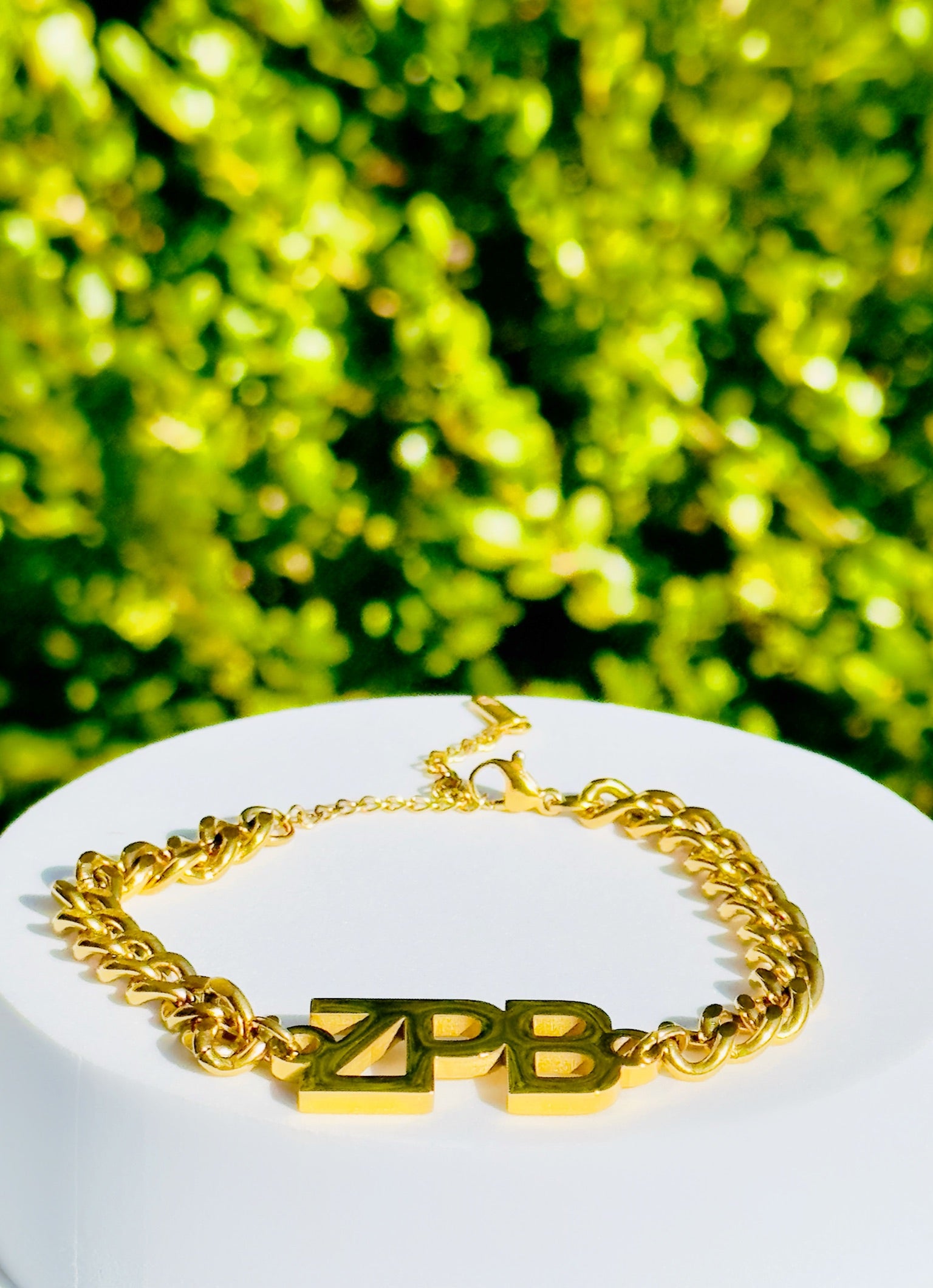 ZPB Gold Chain Bracelet