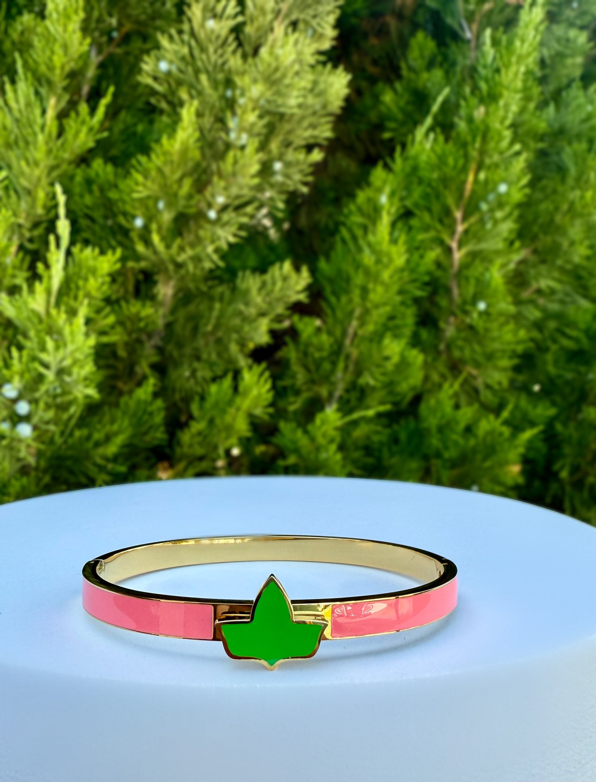 AKA Gold Ivy Leaf Bangle Bracelet (Part II)