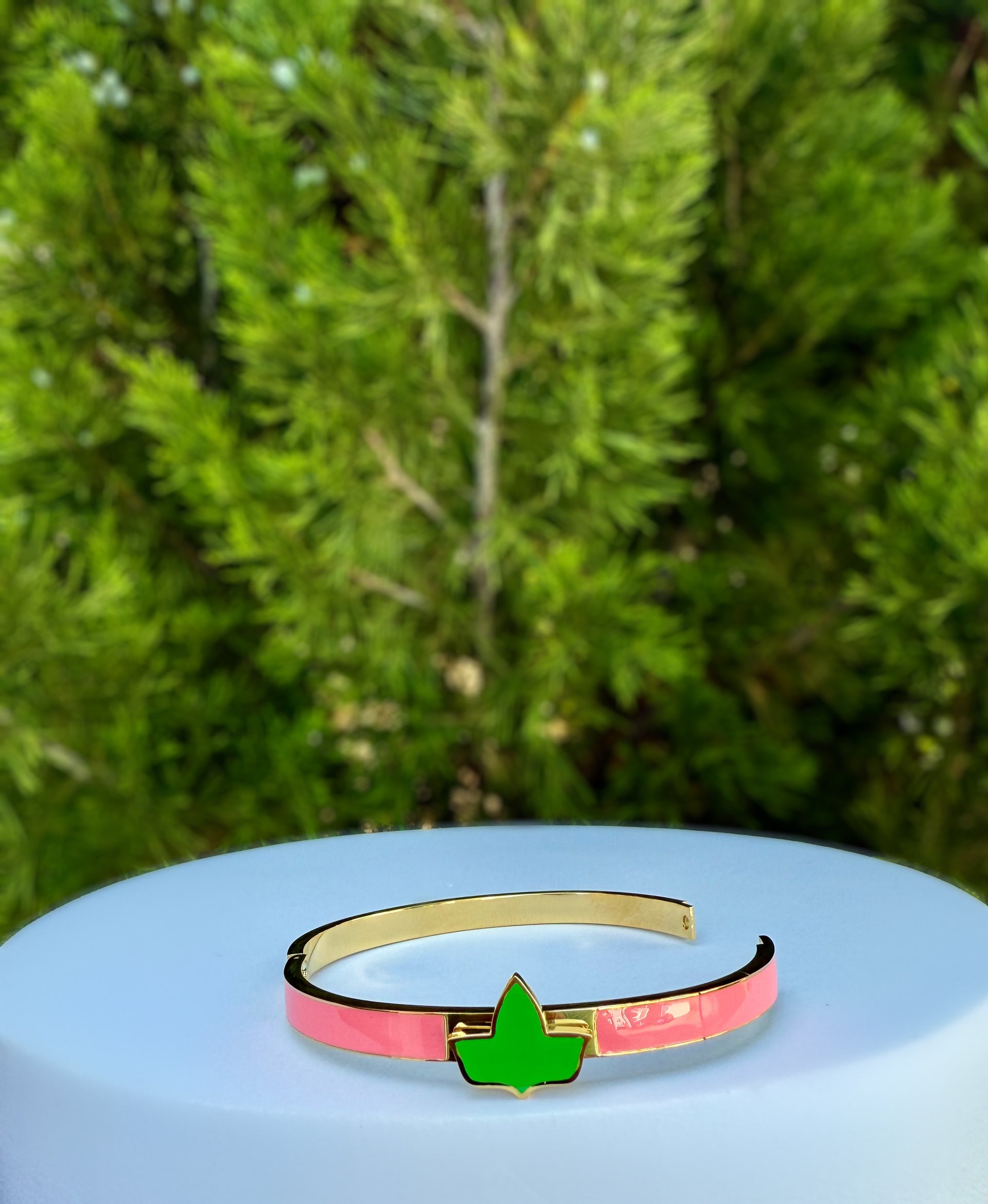 AKA Gold Ivy Leaf Bangle Bracelet (Part II)