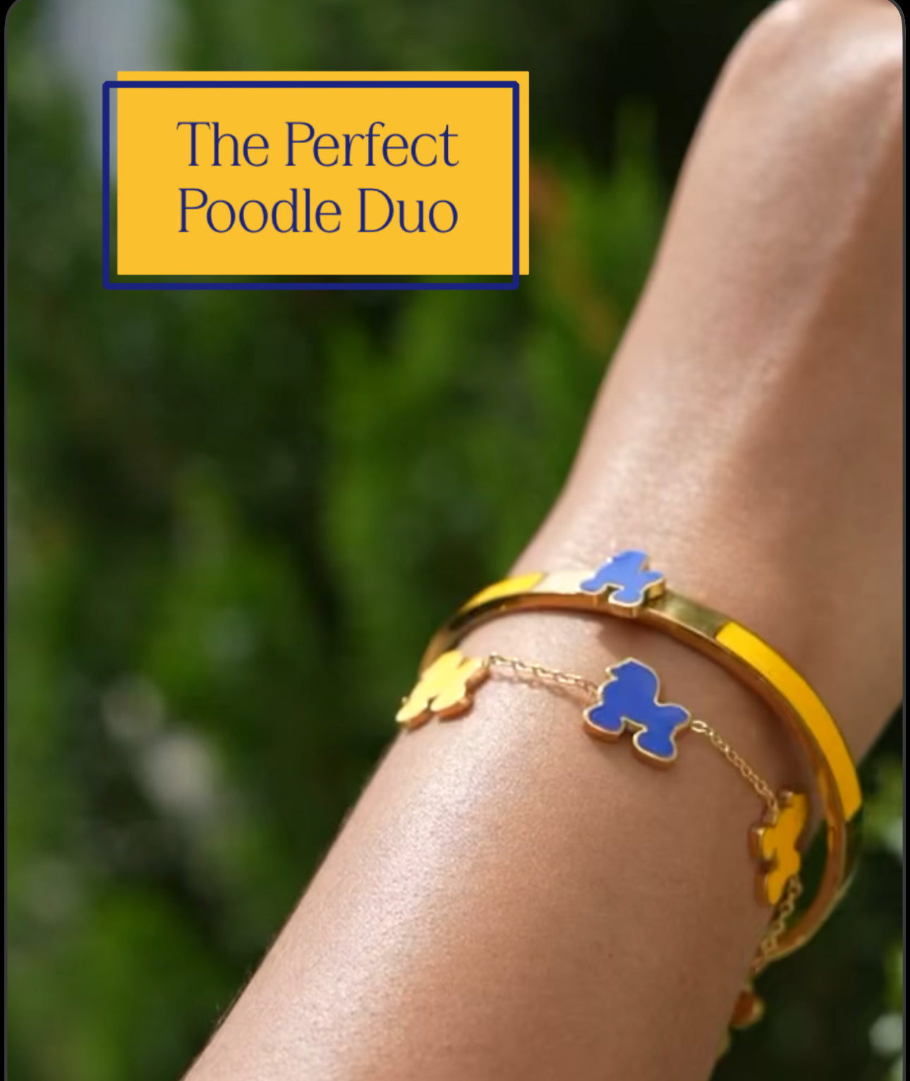 SGRHO Perfect Poodle Duo Bracelet Set